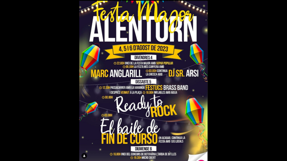 Festa Major d'Alentorn