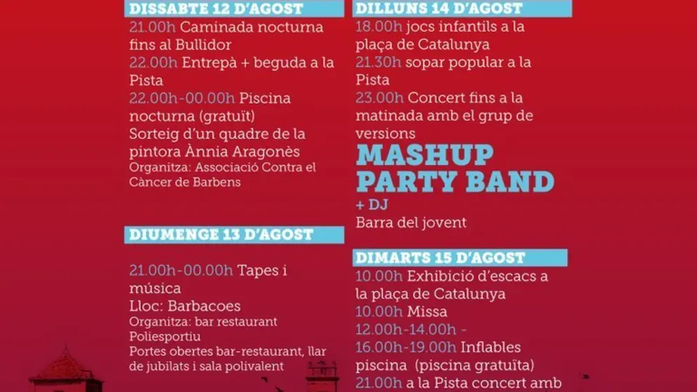 Festa Major de Barbens