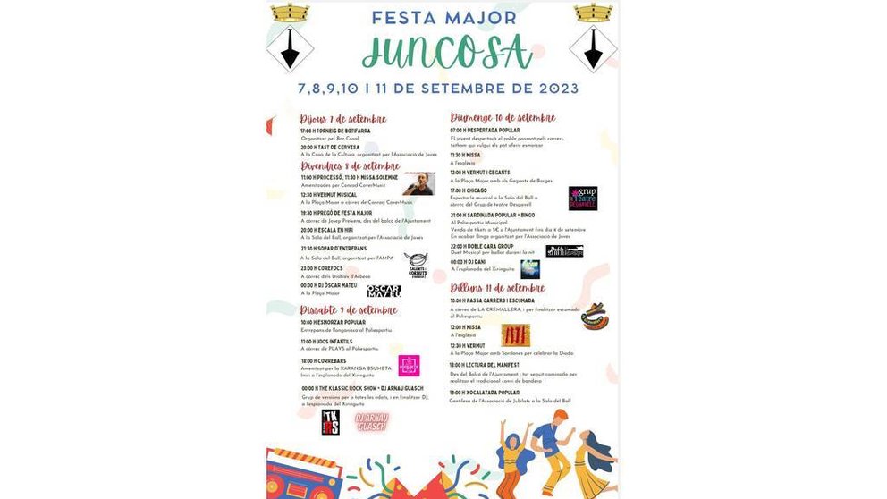 Festa Major de Juncosa