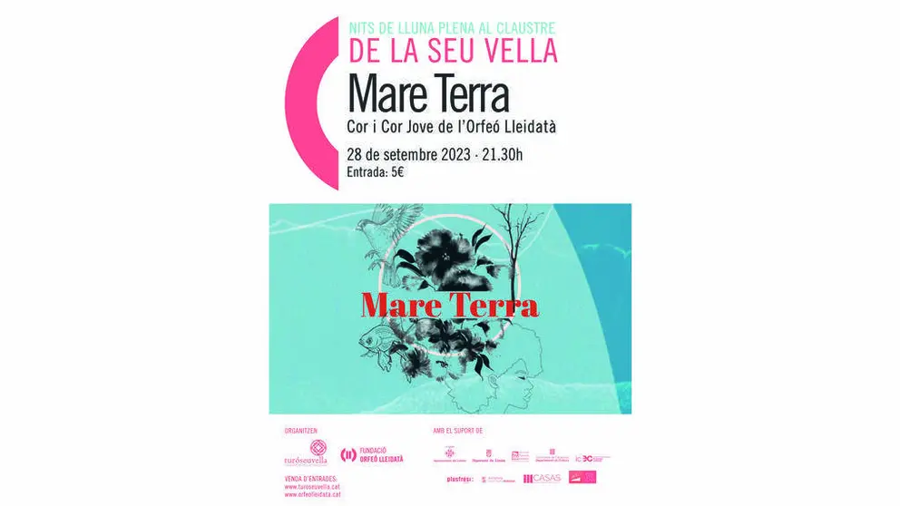 Espectacle 'Mare Terra' de l'Orfeó Lleidatà a la Seu Vella