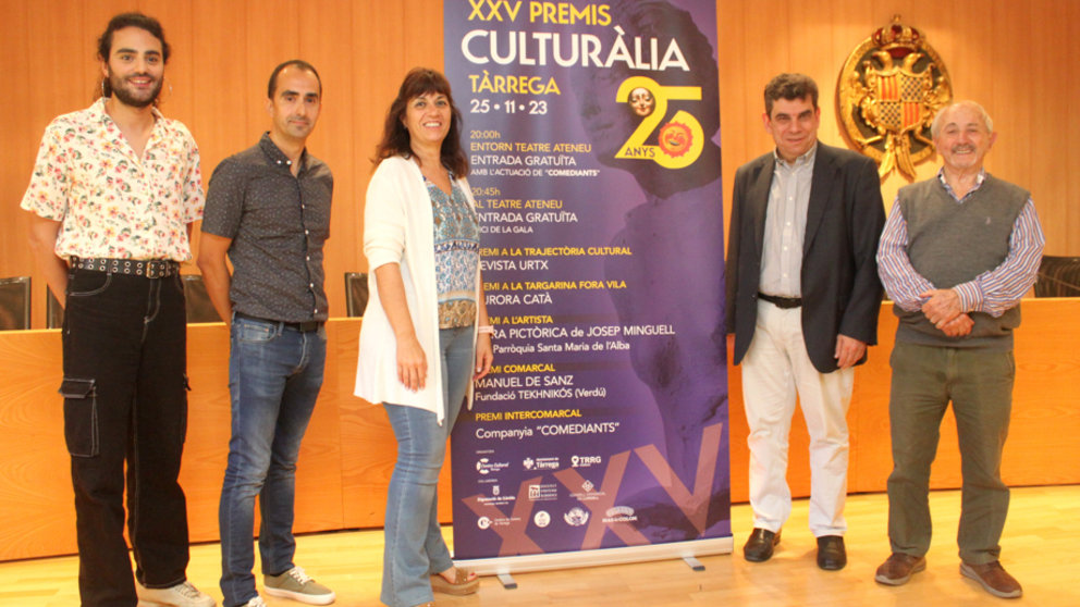 Presentació dels Premis Culturàlia 2023 - Foto: Ajuntament de Tàrrega