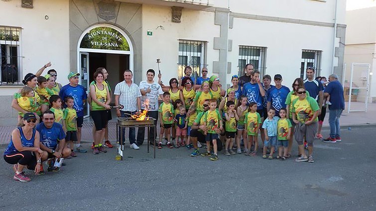 La Flama arriba a Vila-sana