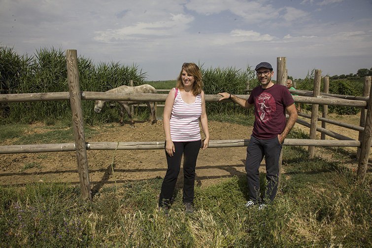 Irene barón i Roger Tutusaus de la Boira Turística de Ponent