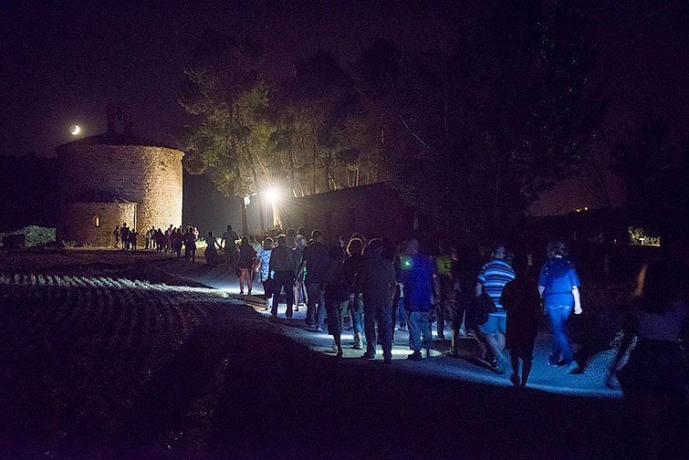 visita nocturna Camí Ral (Jordi Prat) texte