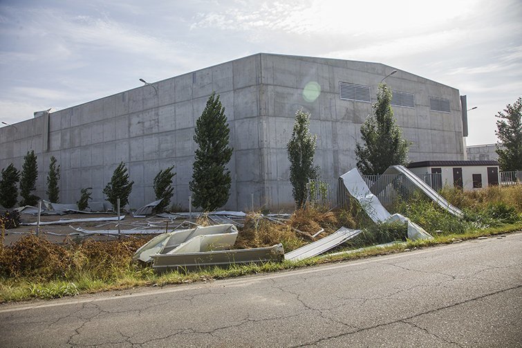 Nau de Certiplant al Palau d'Anglesola