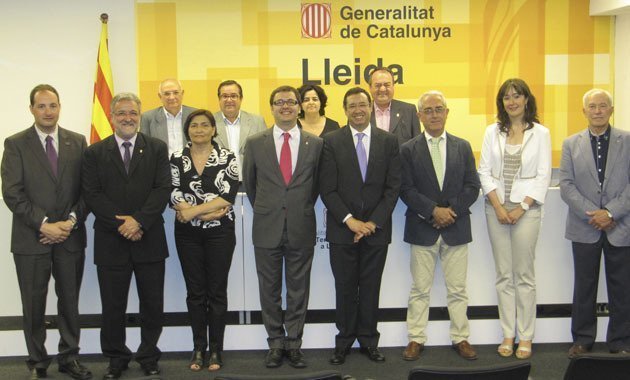 Francesc Fabregat va participar en representació del Pla d'Urgell.