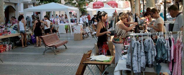 El Mercat de Rebaixes organitzat per Mollerussa Comercial.
