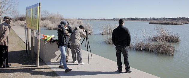 Activitats del Dia Mundial  de les Zones Humides de 2014 a l'Estany d'Ivars i Vila-sana.