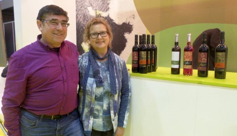 Joan Jové i Sara Balasch, responsables del Celler Mas Blanch i Jové.