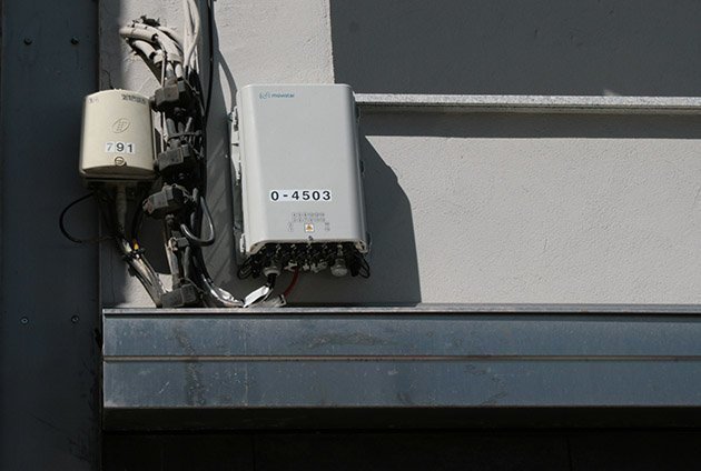 Treballs de desplegament de fibra òptica a Mollerussa.