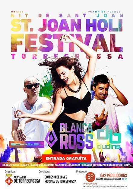 St Joan Holi Festival Torregrossa