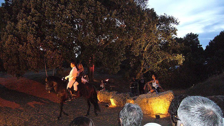 Espectacle de lu Arroyo i Sandra Carré.