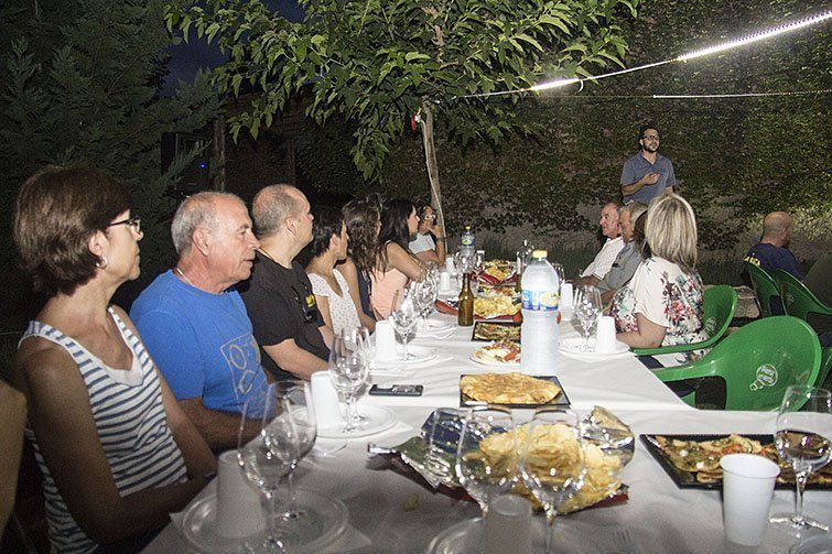 Tast de vins a l'Era de Cal Falillo
