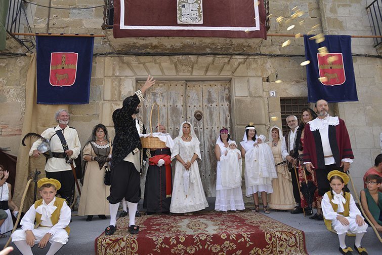 Representació del bateig dels bessons de Cal Bufalà