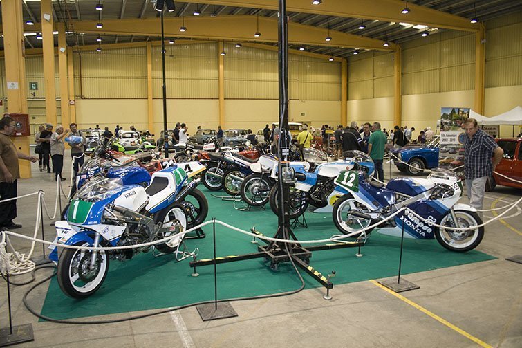 Expoclàssic, exposició de motos japoneses de competició.