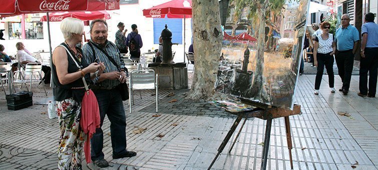 Edició del Concurs de Pintura dedicada al centre de Mollerussa