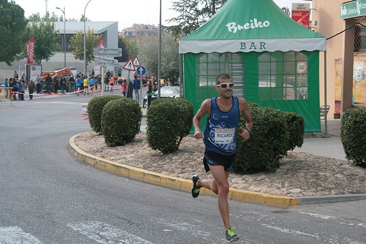 El guanyador de la Mitja de Mollerussa i de la Lliga Ponent Ricard Pastó