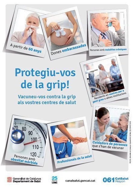 Campanya de vacunació contra la grip