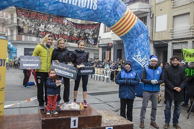 Cursa Indiot Mollerussa GUANYADORS Femeni