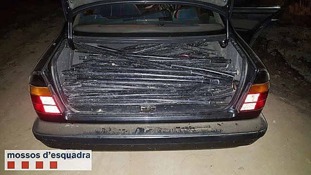 mossos cable texte