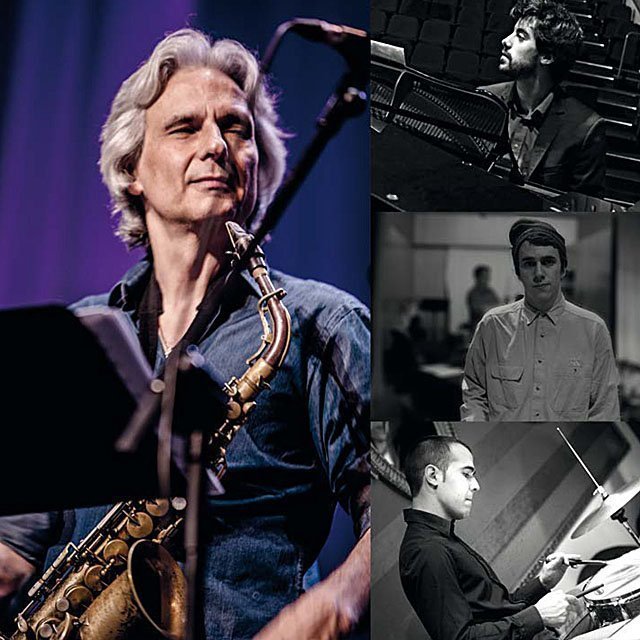 Imatge promocional de Perico Sambeat amb Toni Saigi Trio interior