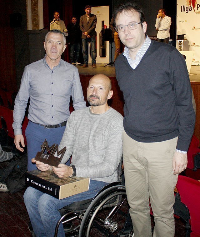 Premiats en la Gala de la LLiga Ponent i Mitges Ponent a Mollerussa
