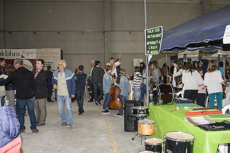 Vistants de la viutena edició del Fira de l'Estany d'Ivars d'Urgell