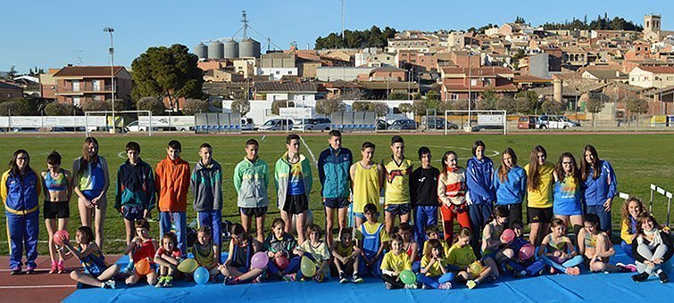 Atletes desfilada equipatges de la història club
