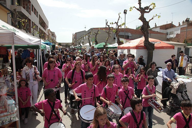 Imatge de la Fira de la Floració de Miralcamp del 2015 1