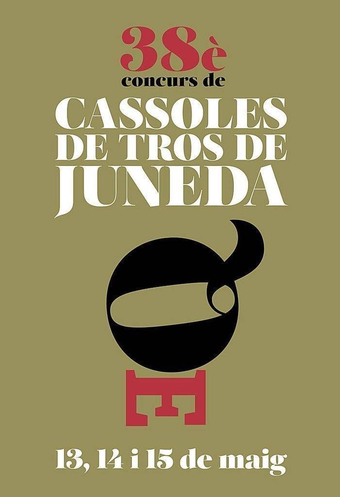 Cartell Cassoles Juneda cartell interior