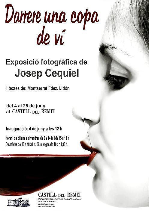 Expo Darrere una copa de vi 1 texte