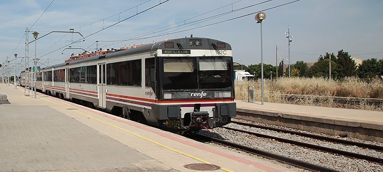Trens de la línia Lleida Manresa