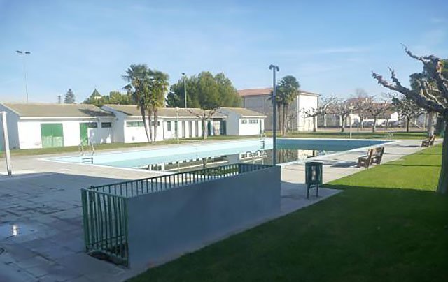 Imatge de les instal·lacions de les Piscines Municipals del Palau d'Anglesola
