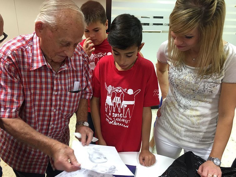 Concurs de dibuix en la seu de la Fundació Catalunya La Pedrera de Mollerussa