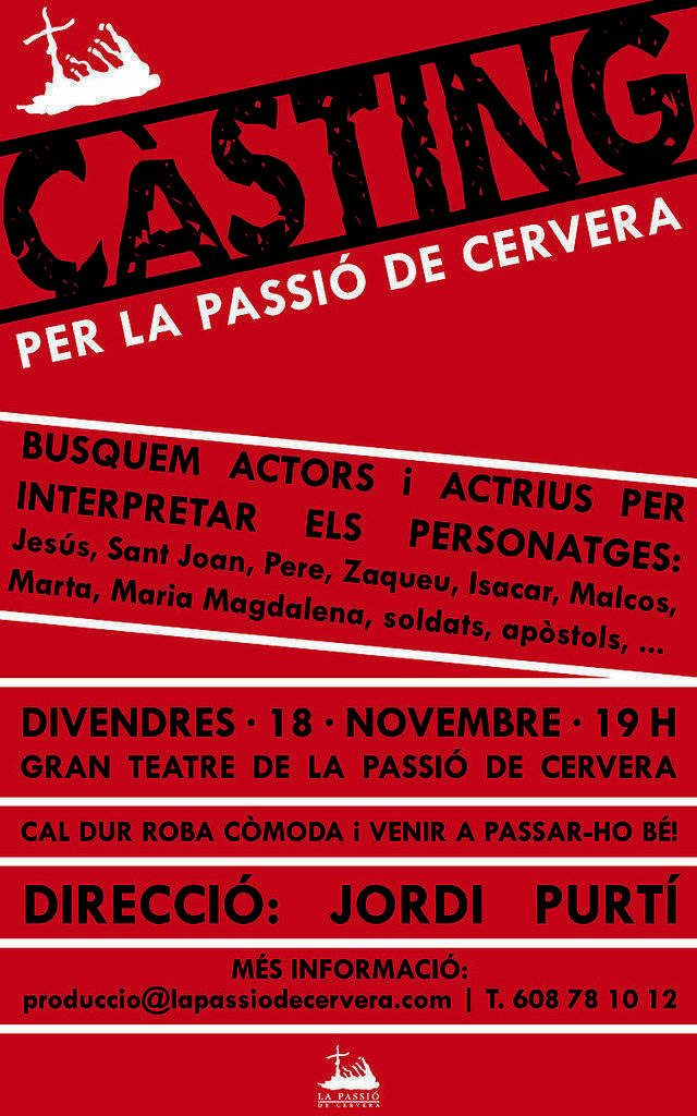 CÀSTING PASSIÓ CERVERA 2016 texte