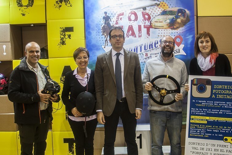 Marc Solsona,  Jimmy Capell, Toni Castillón i Carme Rovira