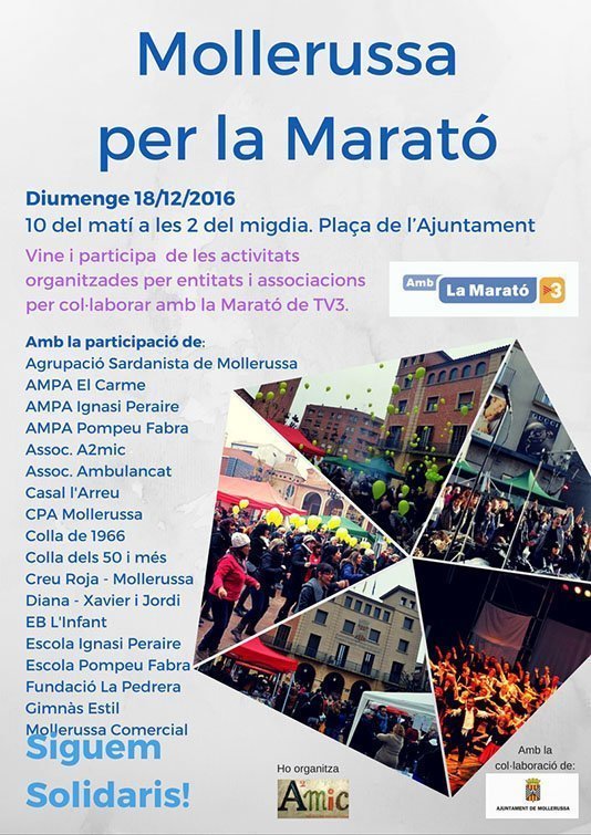 CARTELL MARATÓ 2016