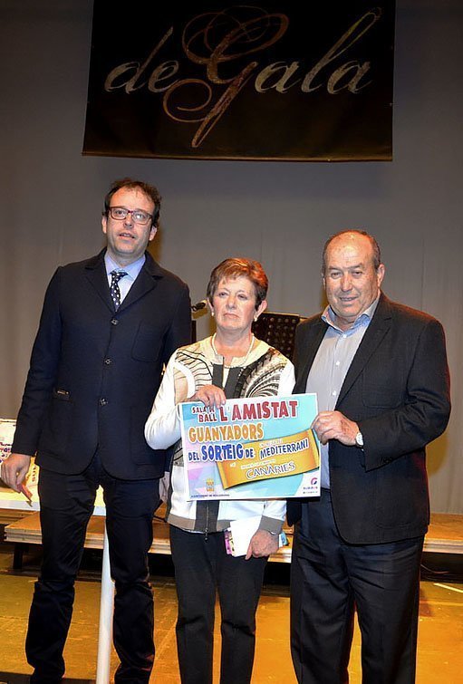Joan Torres i Dolors Sala guanyen el viatge a les illes Canàries