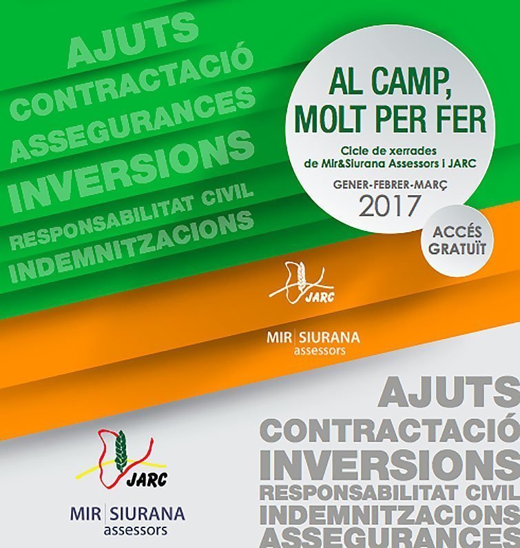 Torrefarrera Cicle xerrades  cartell texte