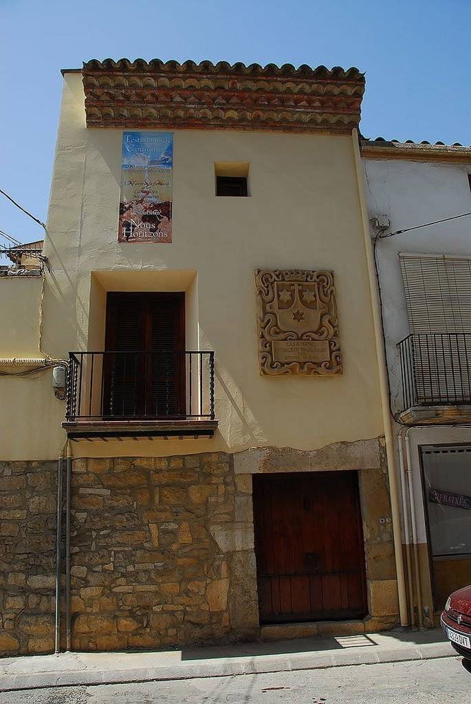 Aitona Cova i casa natal Pare Palau com a BCIL 1 texte