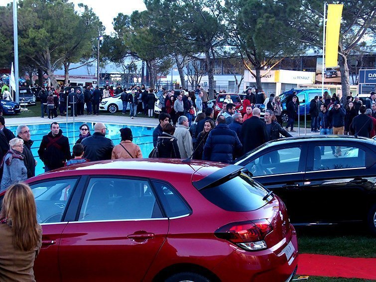 Imatge del recinte del Saló de l'Automobil 2017