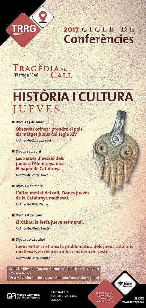Cartell del cicle de conferÞncies cartell texte