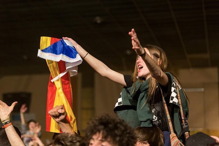 Imatge del concert de l'Estelada de Vilanova de Bellpuig 2016 1