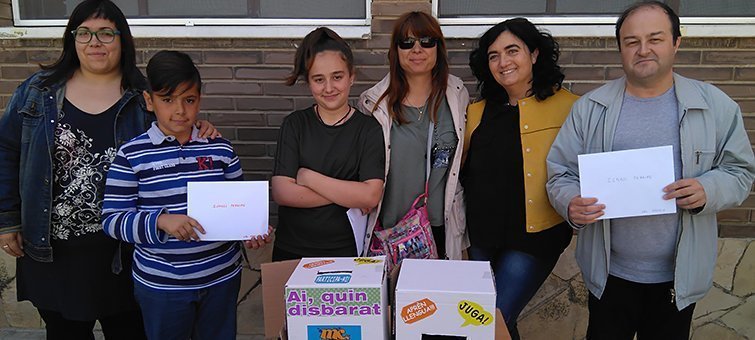 Lliurament del Premi a l'escola Ignasi Peraire