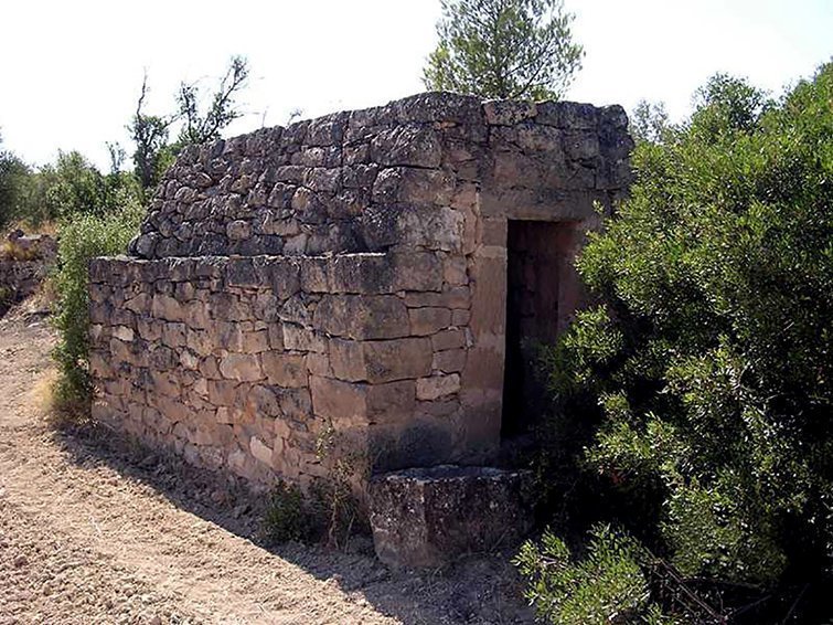 Elements en el paisatge de les Garrigues i el Segrià de Pedra seca 1