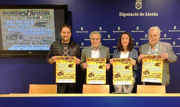 Presentació de la primera edició de la Fira Borges Motor