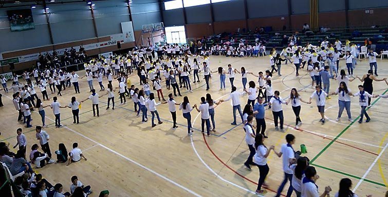 Trobada Sardanista dels escolars de Mollerussa Tex