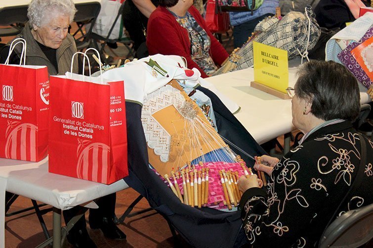 Puntaires participants en la trobada de Golmés