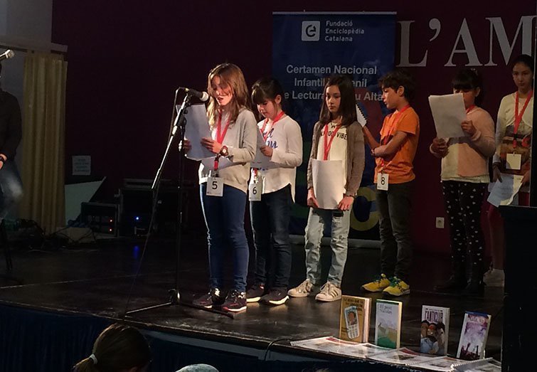 Semifinal del Concurs Lectura en veu alta en el Saló del Llibre infantil i Juvenil
