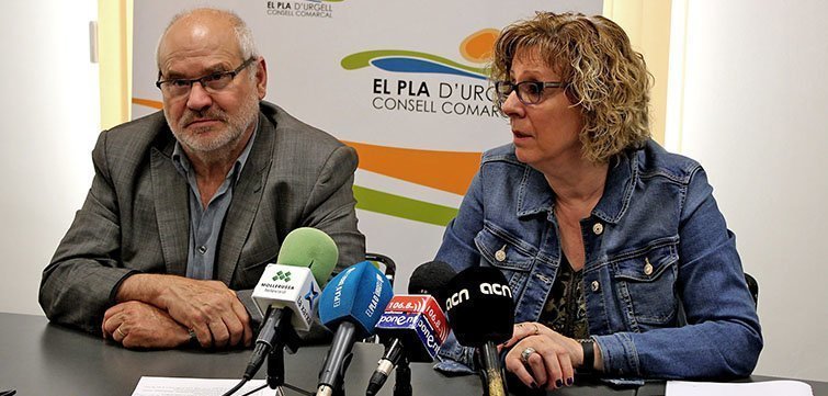 Josep Maria Huguet i Cèlia Torres presenten Sol del Pla